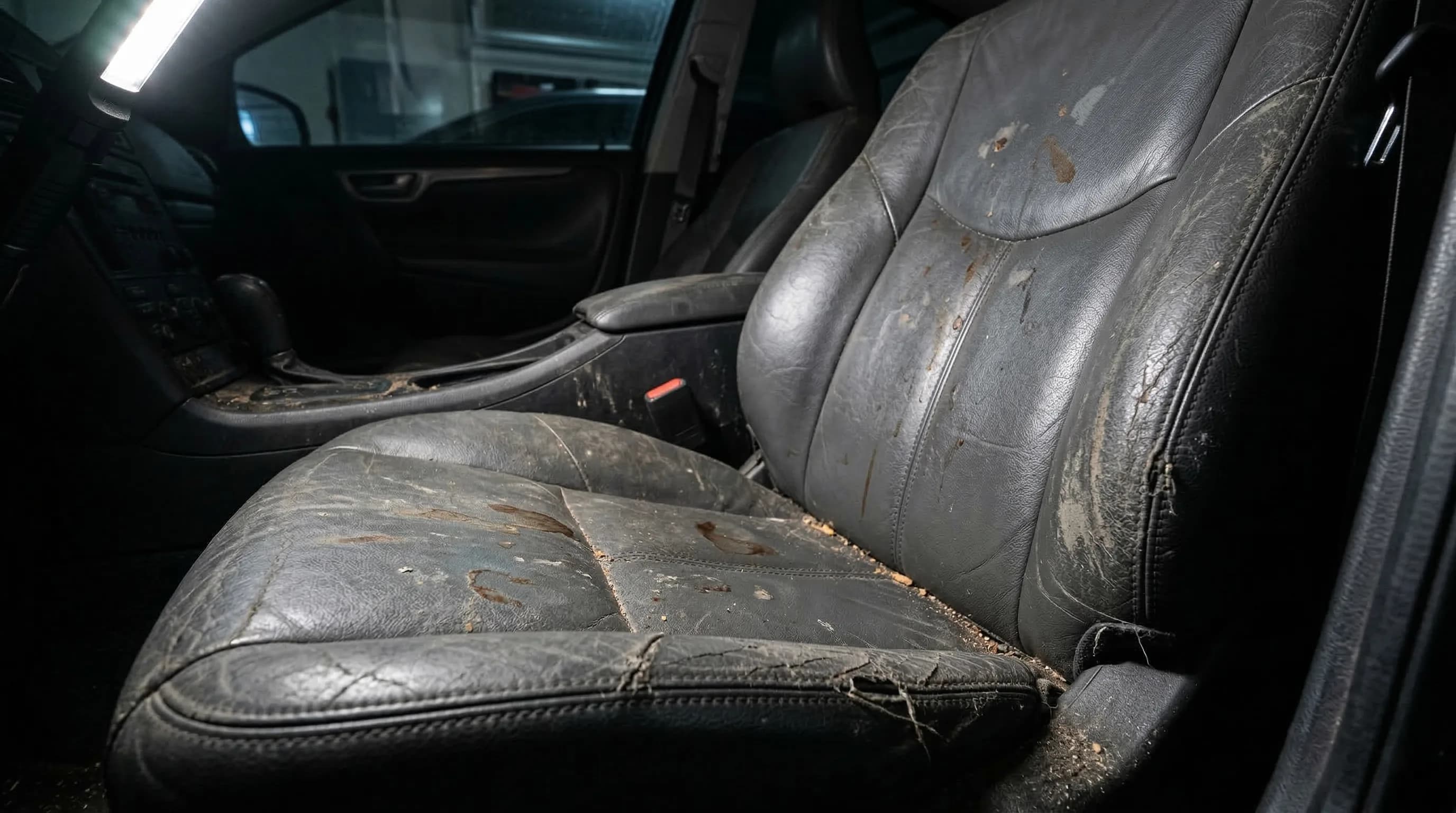 Грязный салон