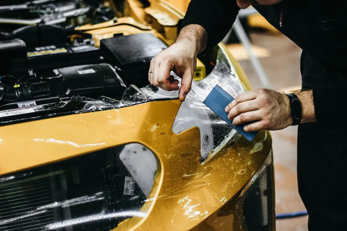 Процесс оклейки — Оклейка PPF