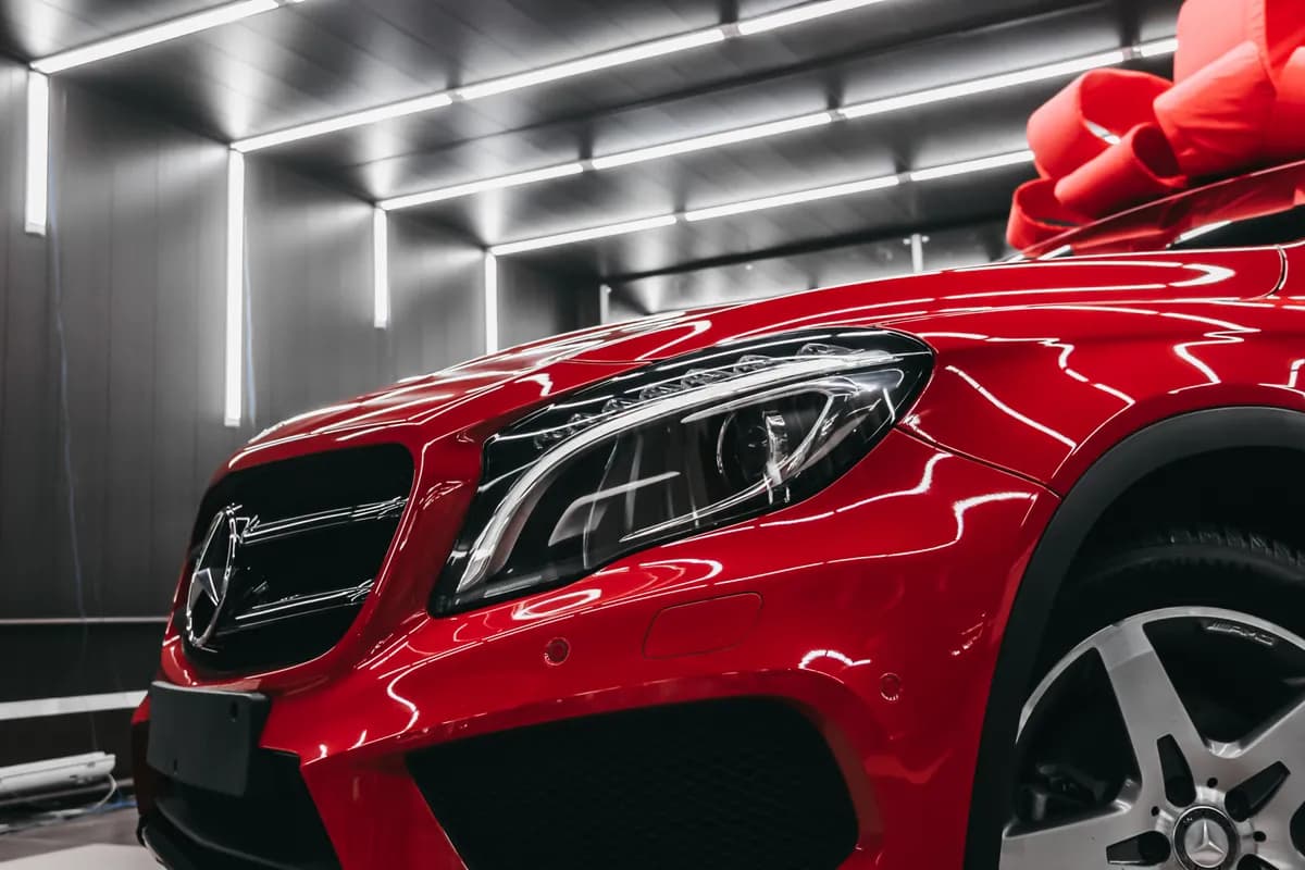 Mercedes-Benz GLA — Полировка кузова