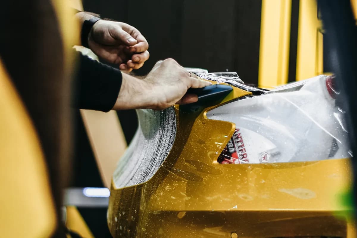 Процесс оклейки — фото 3