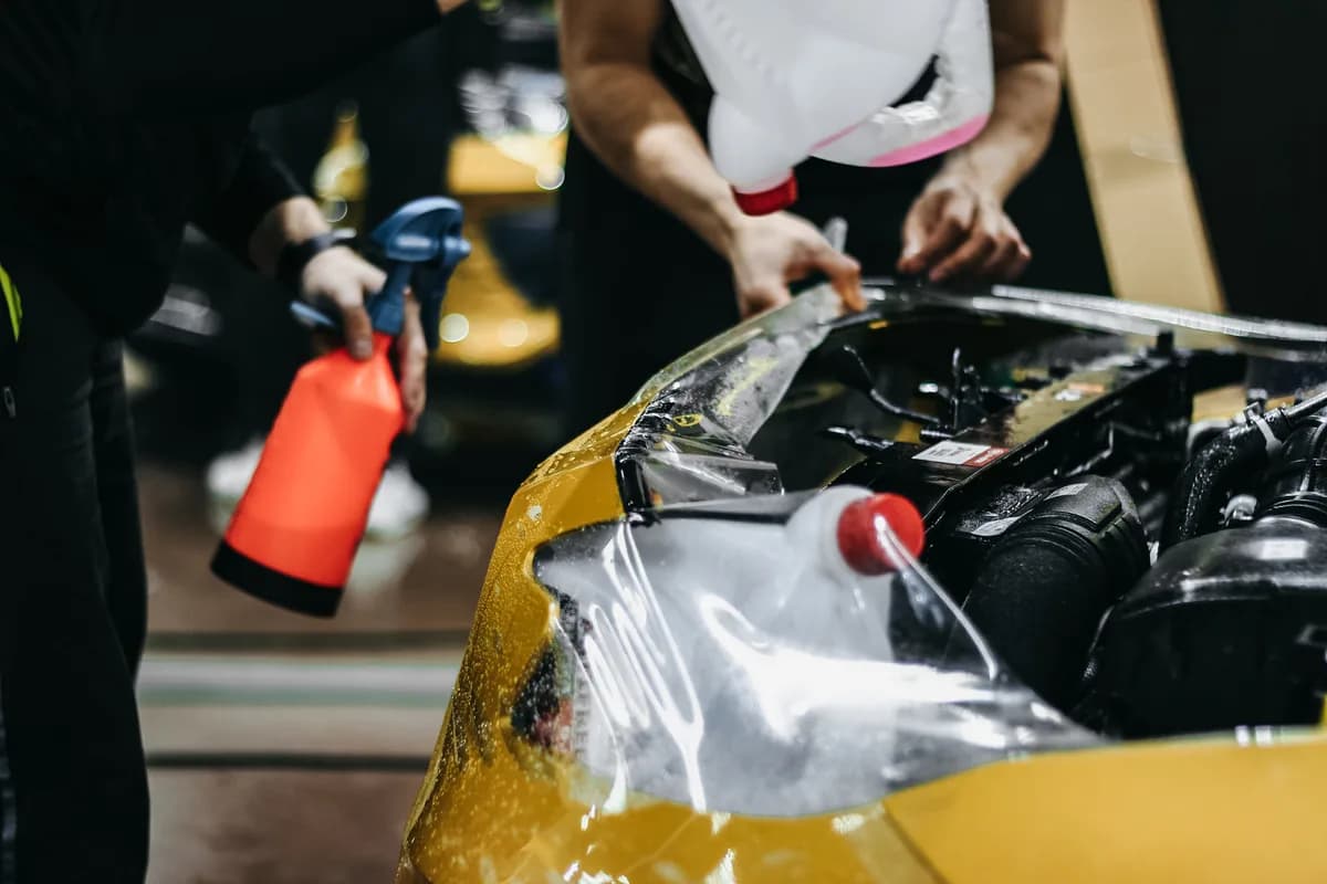 Процесс оклейки — фото 4