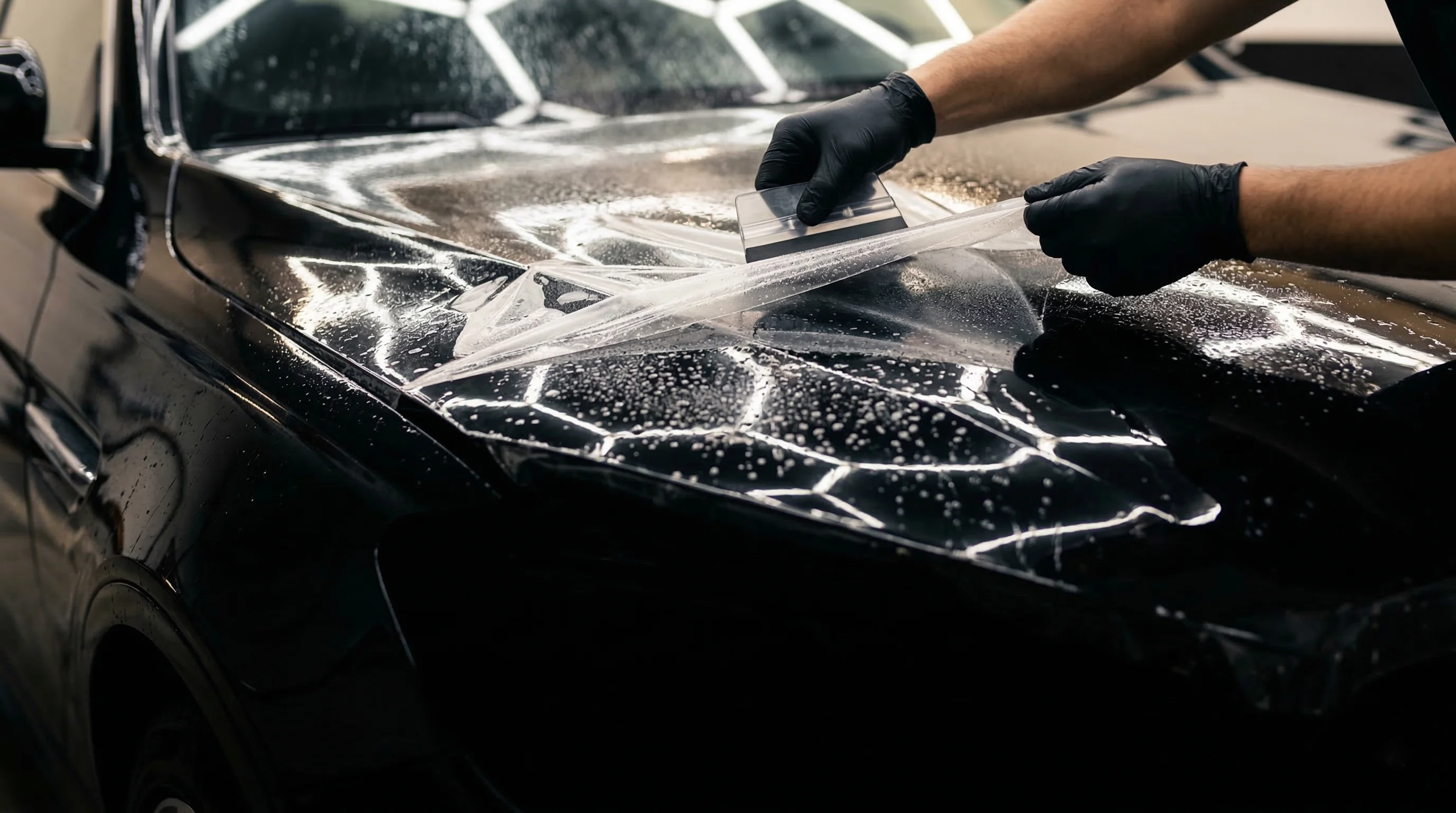 Антигравийная плёнка на автомобиль